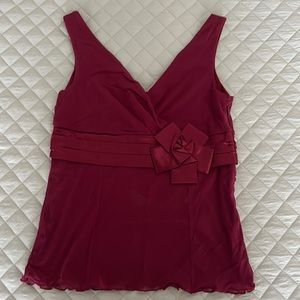 TRISTAN TANK TOP WITH FLOWER